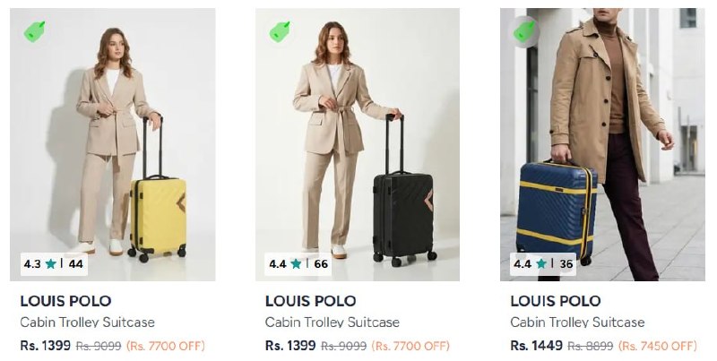 Myntra | Premium Trolley : Exclusive Myntra brand - Louis polo