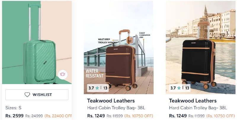 Teakwood Trolley Set of 3 starting at 3049/- · Teakwood Trolley Set of 3 starting at 3049/ — Teakwood Trolley Set of 3 starting at 3049/ · Louis Polo(Myntra exclusive brand) Premiu