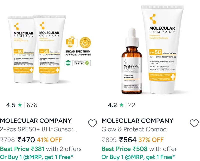MOLECULAR COMPANY — BFF SALE IS LIVE!