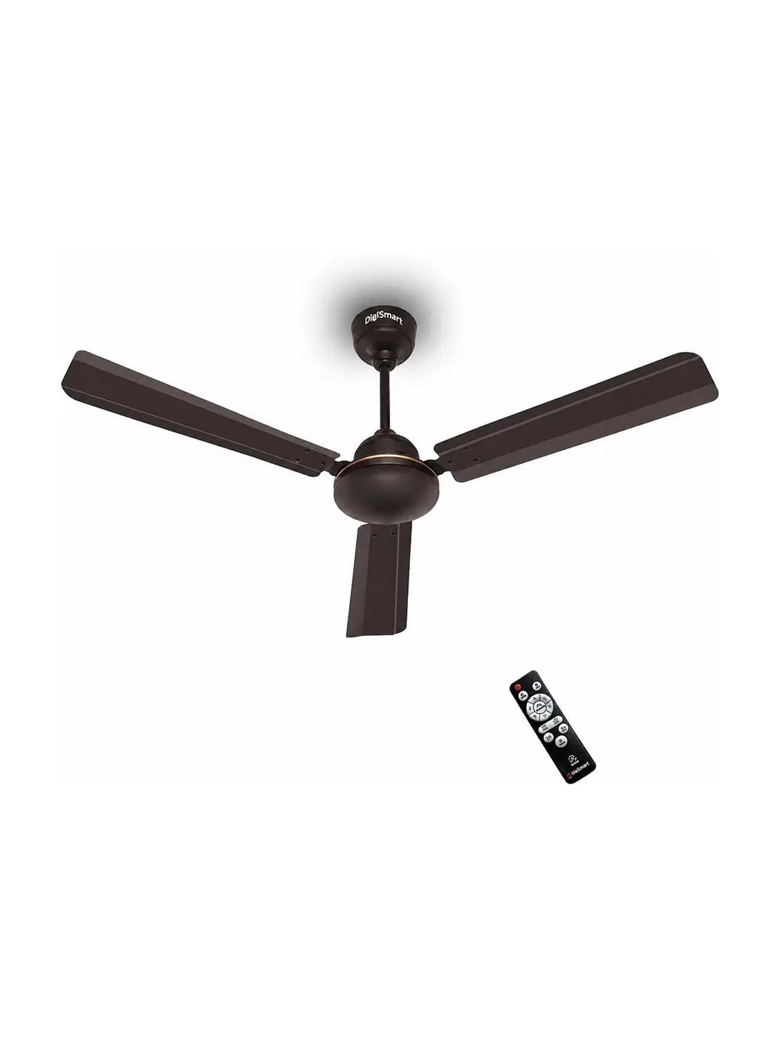 DIGISMART Storm | BLDC Motor | Remote Control | Energy Saving | Silent Operation with 5 Year Warranty BLDC Motor with Remote 1200 mm Ceiling Fan