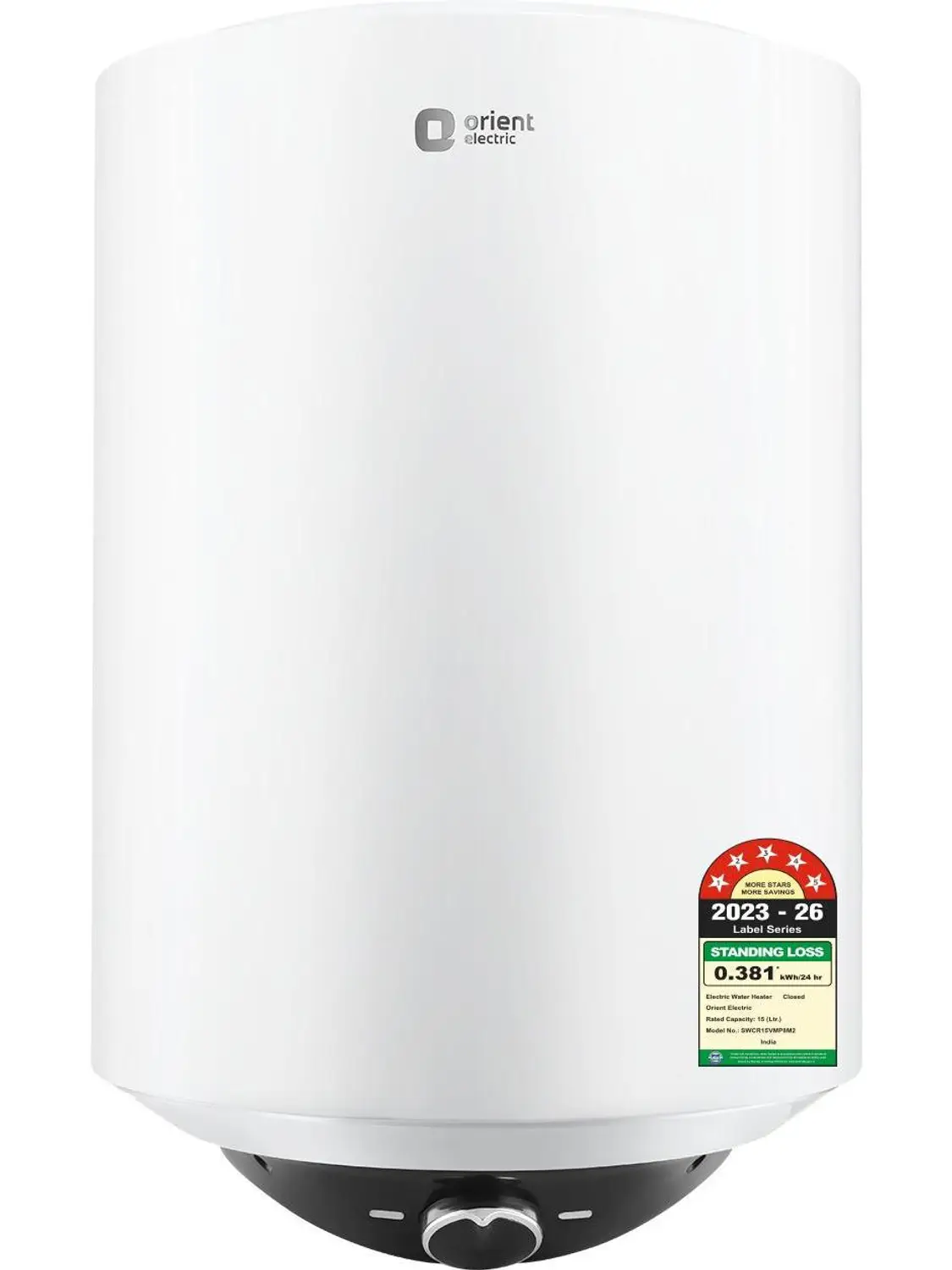 Orient Electric Cronos Pro | 5 Star BEE Energy Rating |High-rise Compatible 15 L Storage Water Geyser