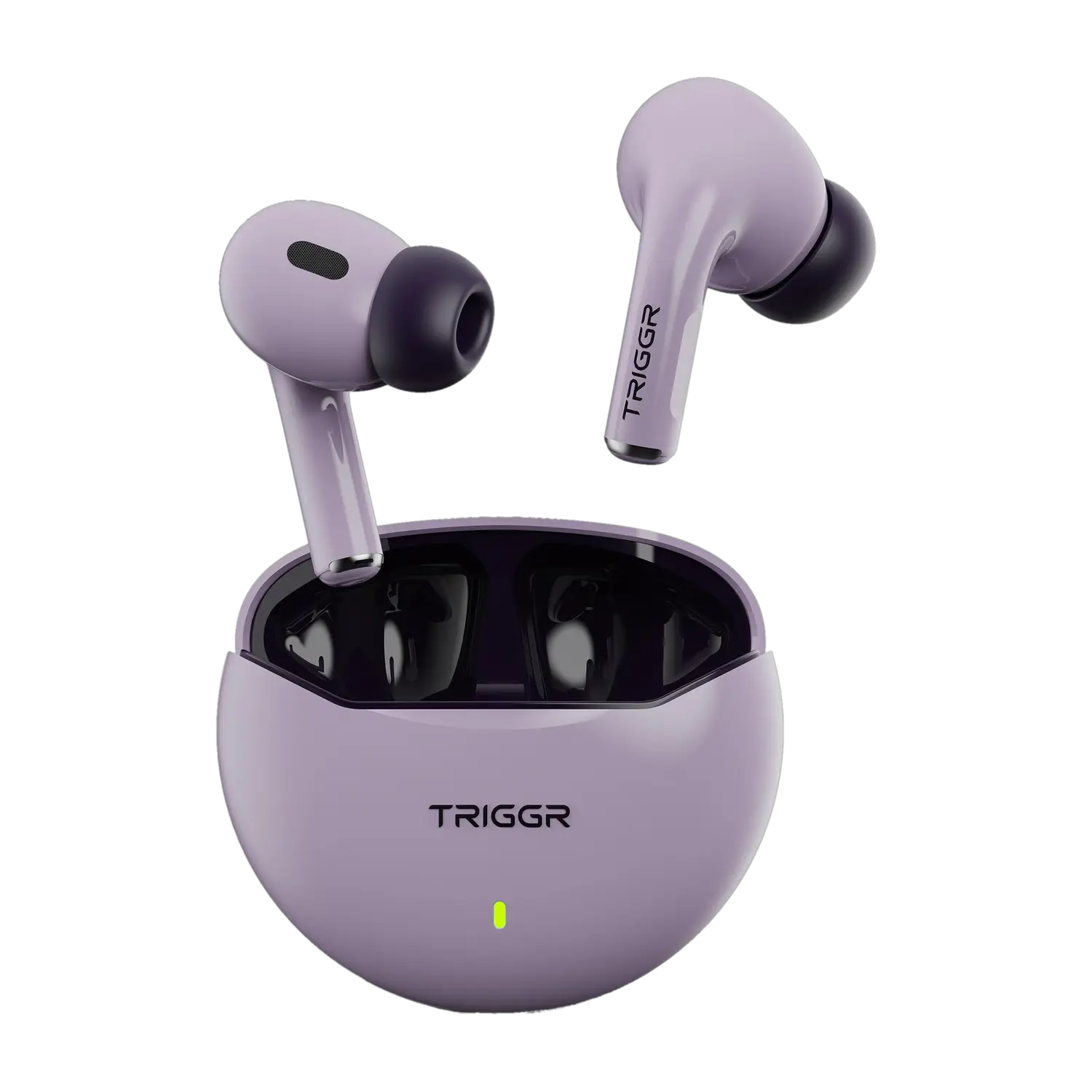 TRIGGR Rizz with 40H Playback, Spherical Design, 13mm Drivers, Rich Bass, Fast Charging Bluetooth