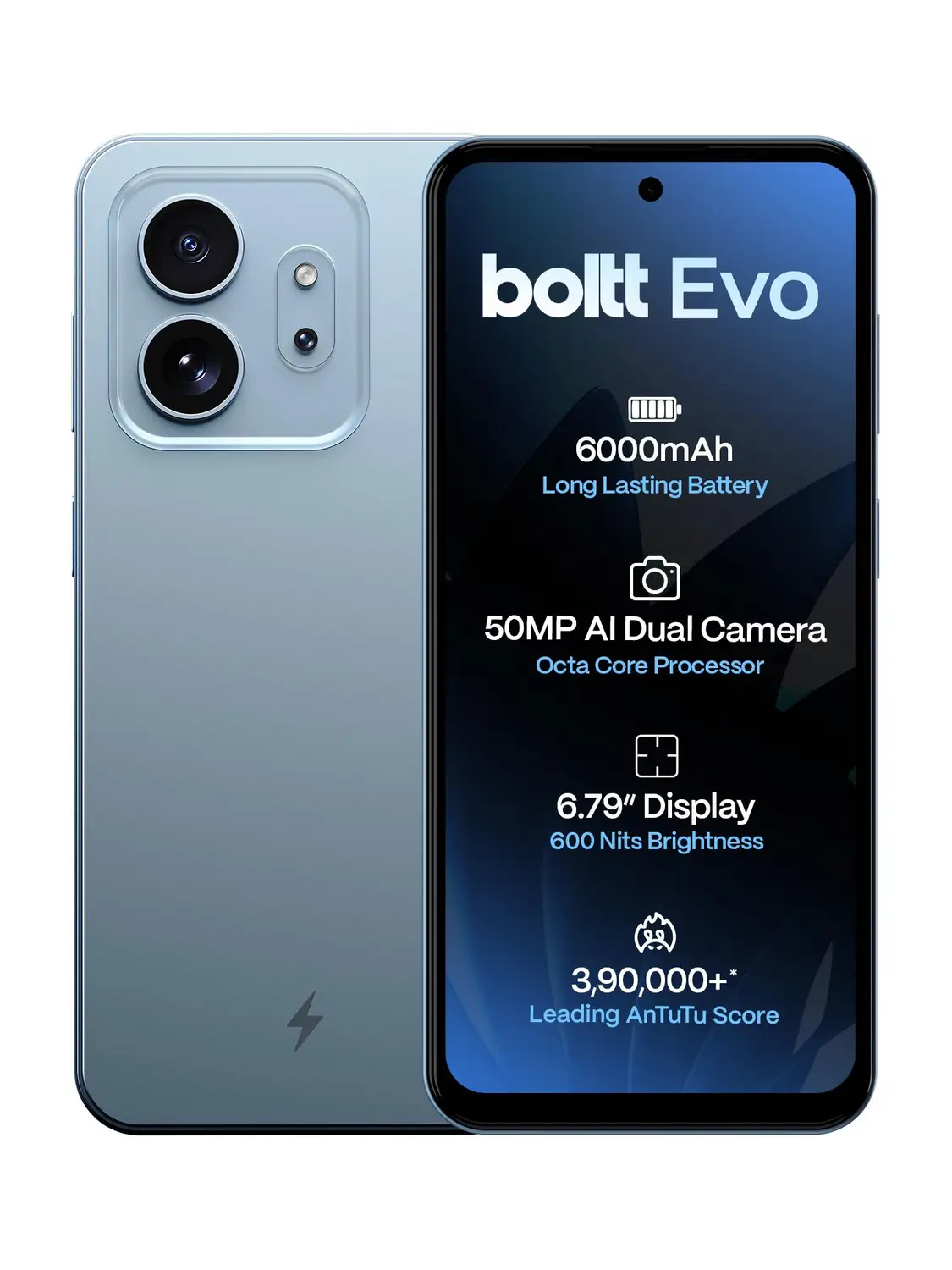 BOLTT EVO (Sky Blue, 128 GB)