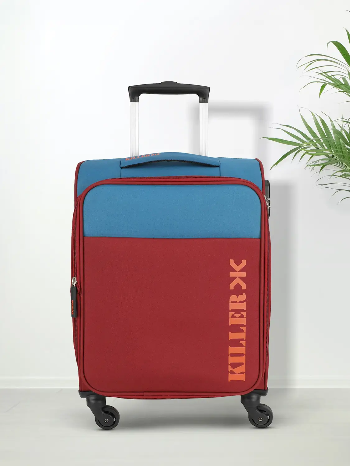 KILLER PLUG Expandable Cabin Suitcase 4 Wheels - 22 inch