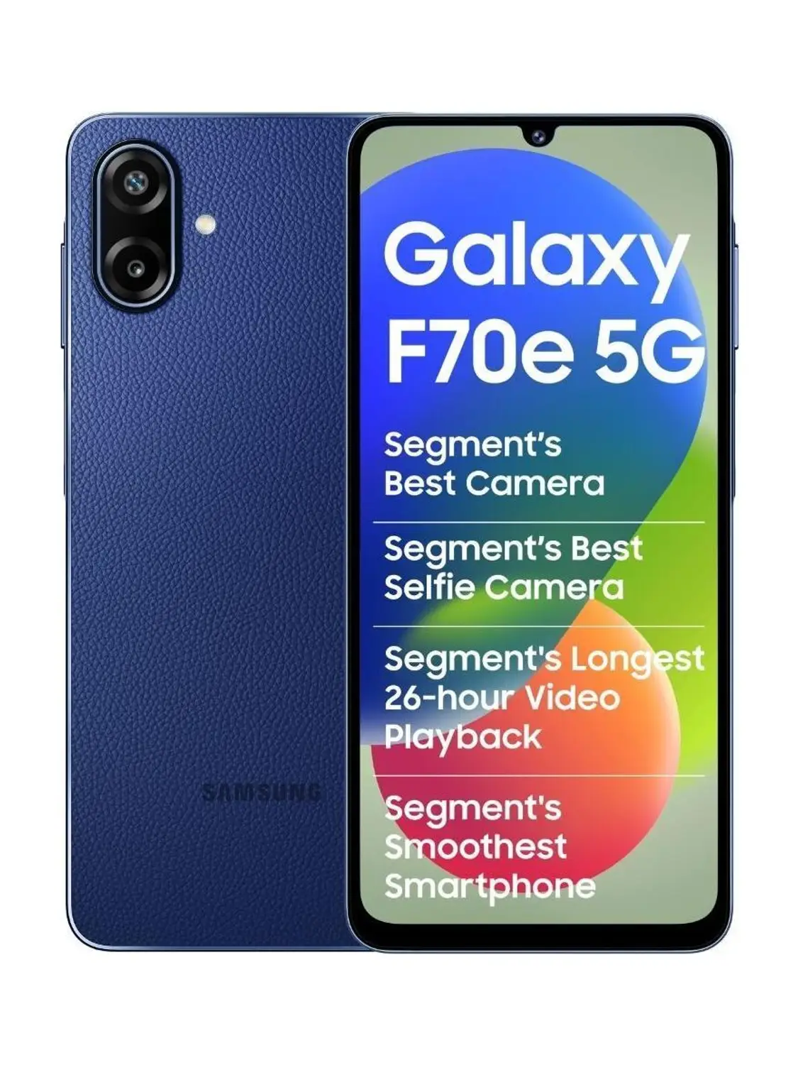 Samsung Galaxy F70e 5G (Spotlight Blue, 128 GB)