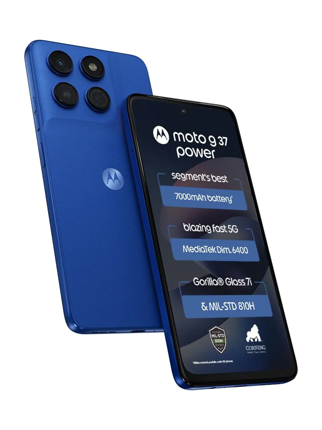 MOTOROLA g37 power (PANTONE Nautical Blue, 64 GB)