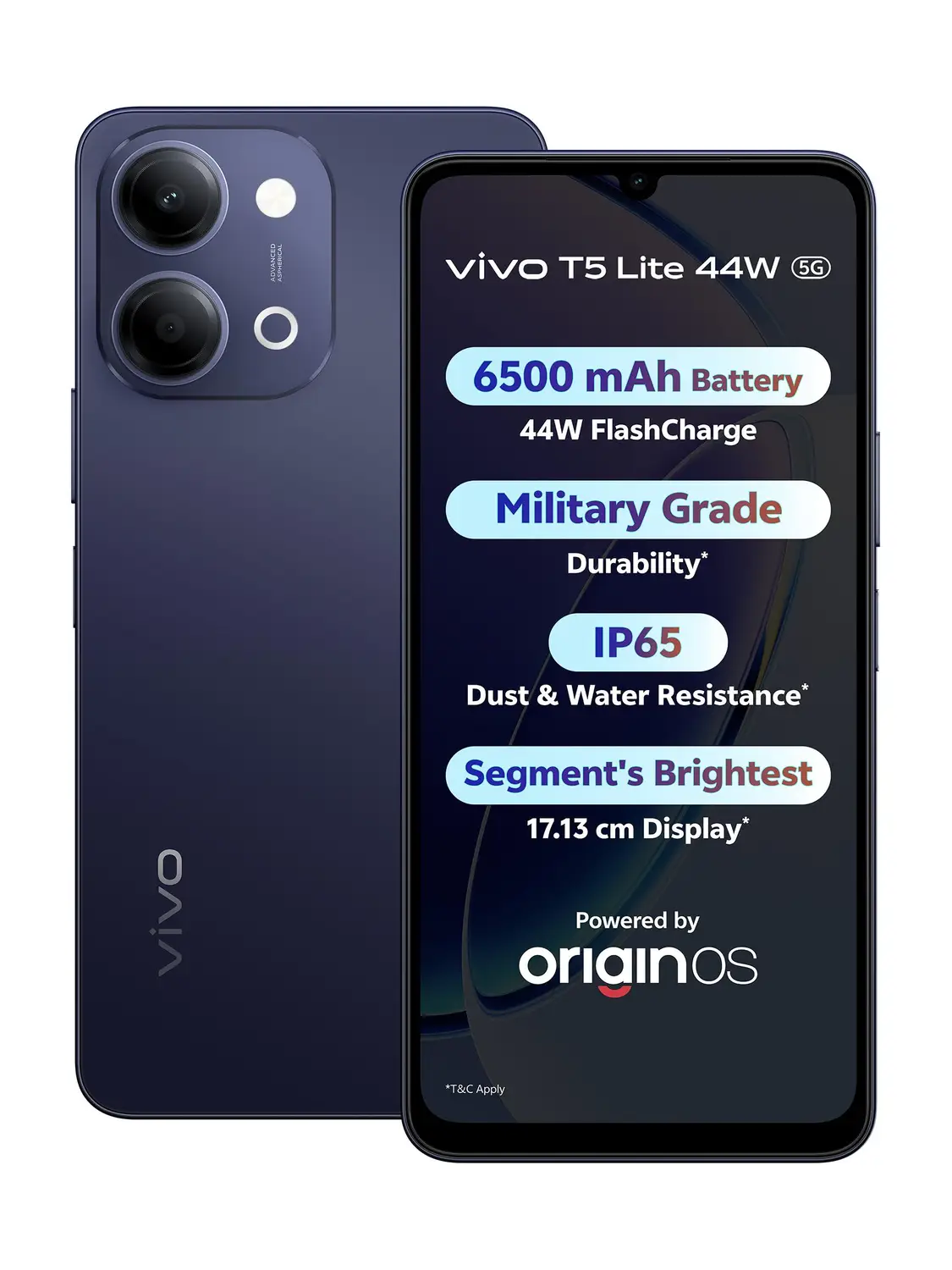 vivo T5 Lite 44W 5G (Twilight Shadow, 128 GB)