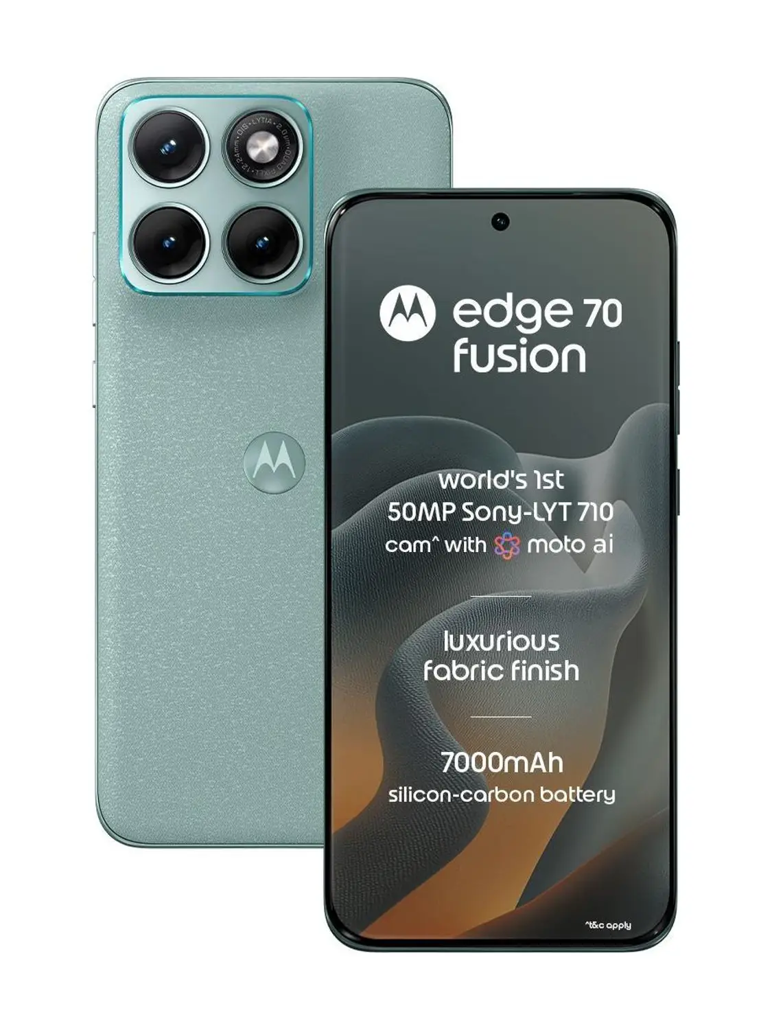 MOTOROLA Edge 70 Fusion Snapdragon (Pantone BLUE SURF, 128 GB)