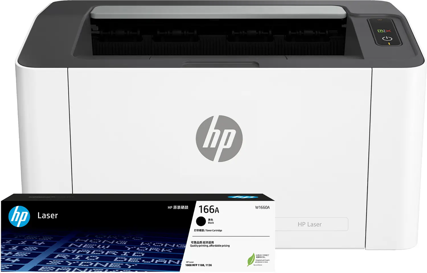 HP 1008W Single Function WiFi Monochrome Laser Printer (Black Page Cost: 3.4 Rs.) Up to 21 PPM Mono, Yield: Up to 1,500 Black Pages