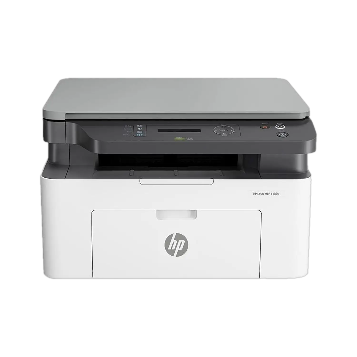 HP MFP 1188W Multi-function Monochrome Laser Printer (Black Page Cost: 3.4 Rs.) Print, Copy & Scan, Up to 21 PPM Mono, Yield: Up to 1,500 Black Pages