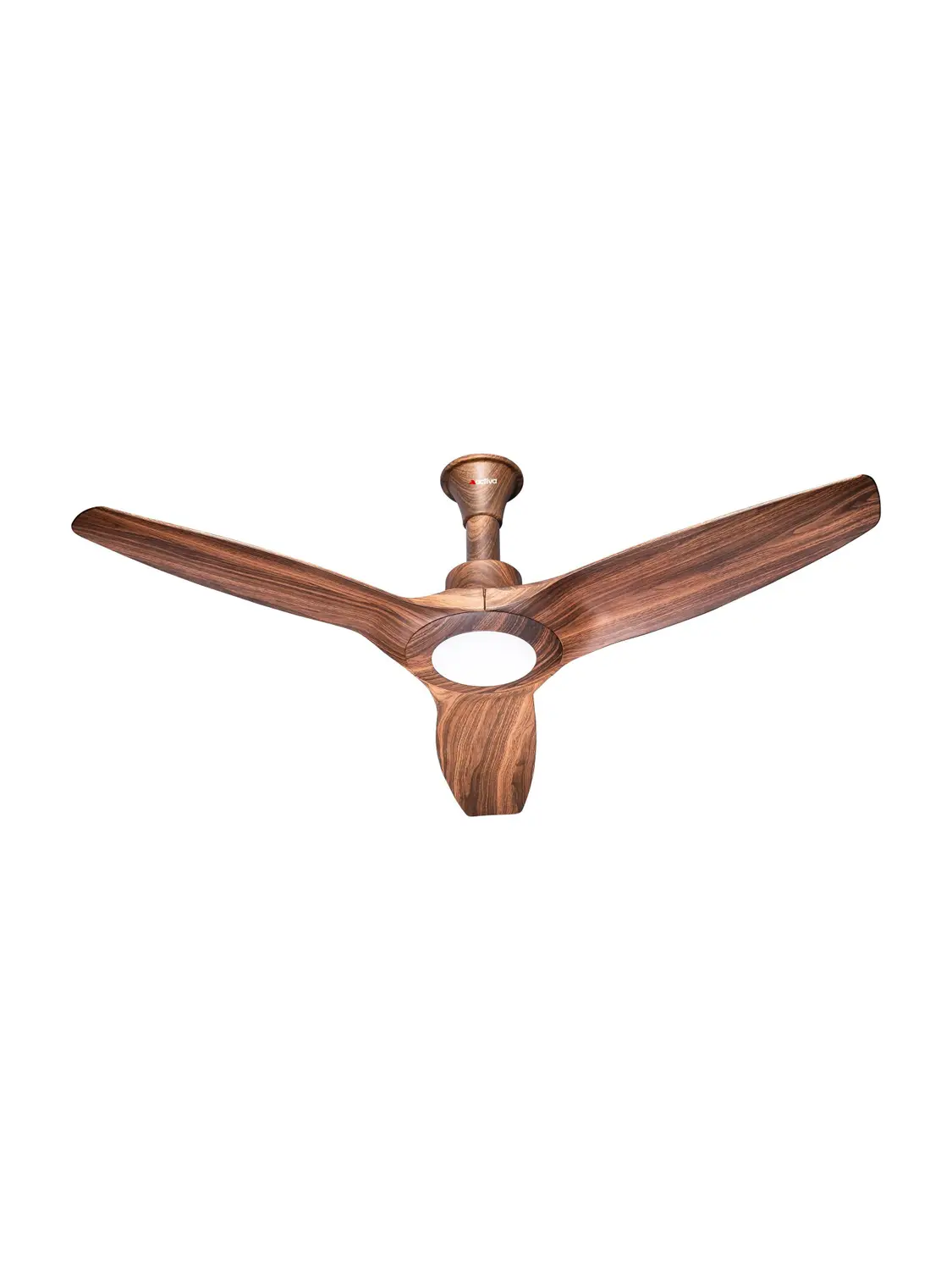 ACTIVA Silentair Wooden | BLDC Motor | Remote Control | LED Light with 5 Year Warranty BLDC Motor with Remote 1200 mm Ceiling Fan