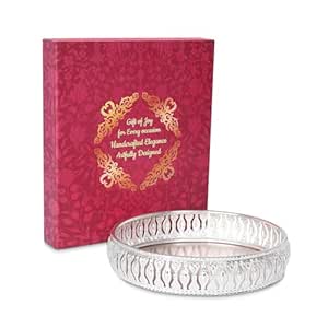 German Silver Plated Round Decorative @ ₹92