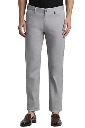 87% off : Peter England Men's Regular Fit Mid Rise Pants @₹259