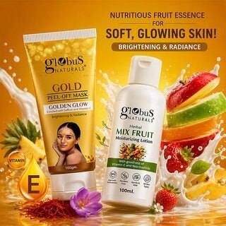 Hamaramall Globus Gold Peel Off Mask + Mix Fruit Body Lotion @ ₹149! ✨