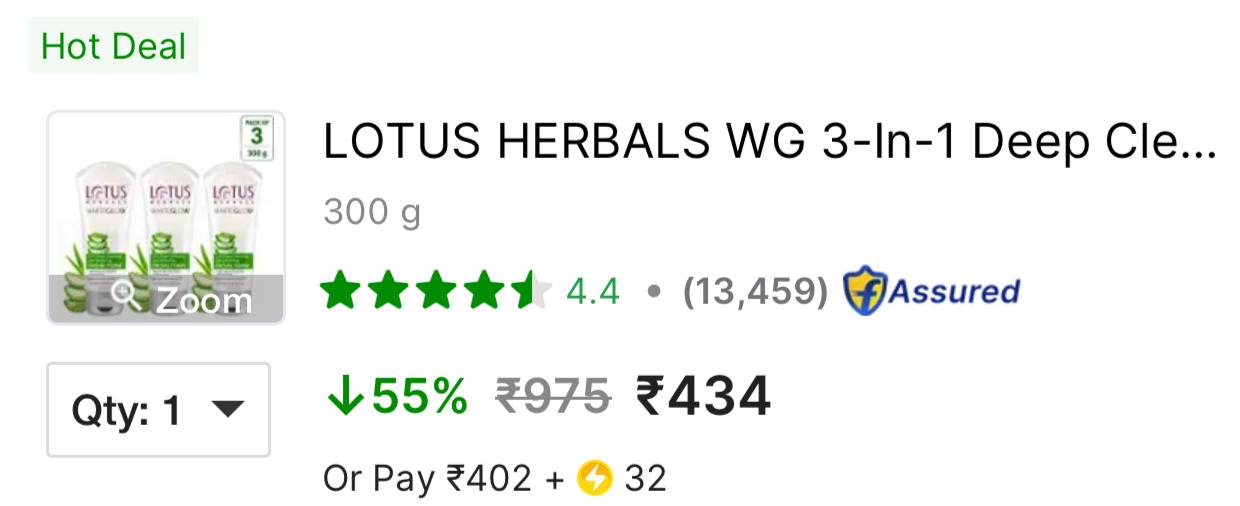 Flipkart offer at ₹434