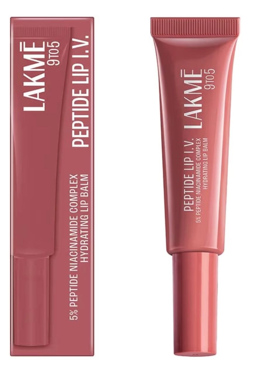 Lakme Peptide Lip IV with 5% Peptide-Niacinamide Complex, For Intense Hydration With A Serum-Like Texture That Visibly Plumps, Smoothens, and Repairs,