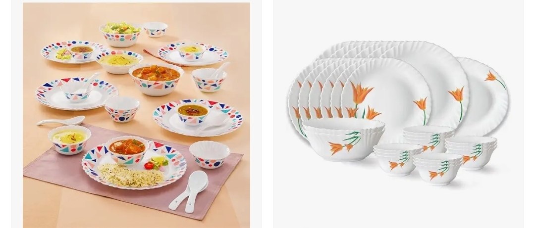 60-65% Off : Larah by Borosil Dinner Set.