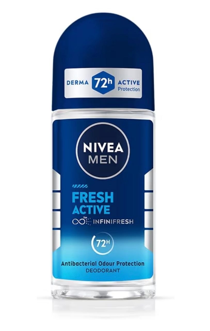 NIVEA MEN Fresh Active Deo Underarm Roll On (50ml) @124