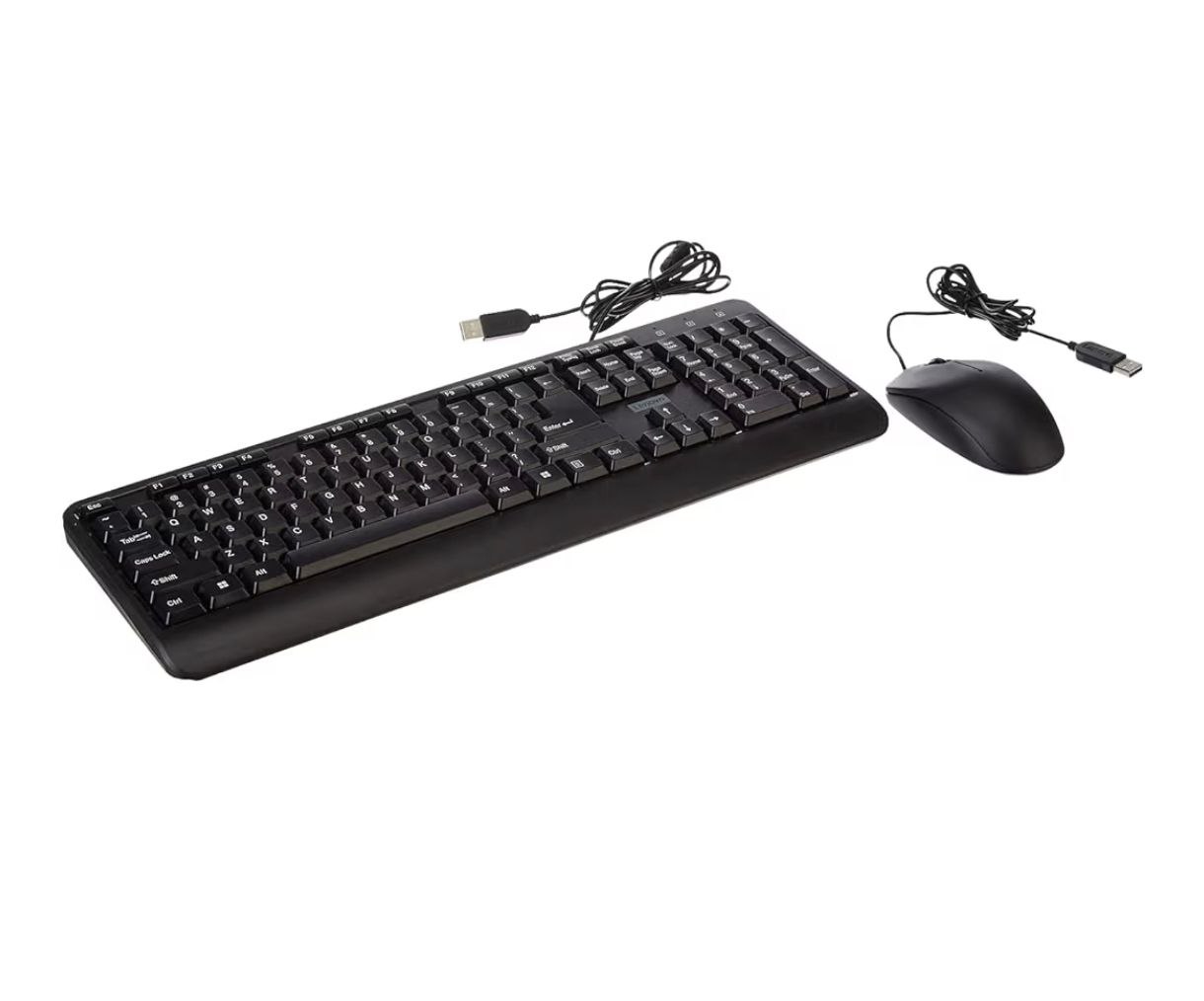Lenovo 160 Keyboard & Mouse Wired Combo @799