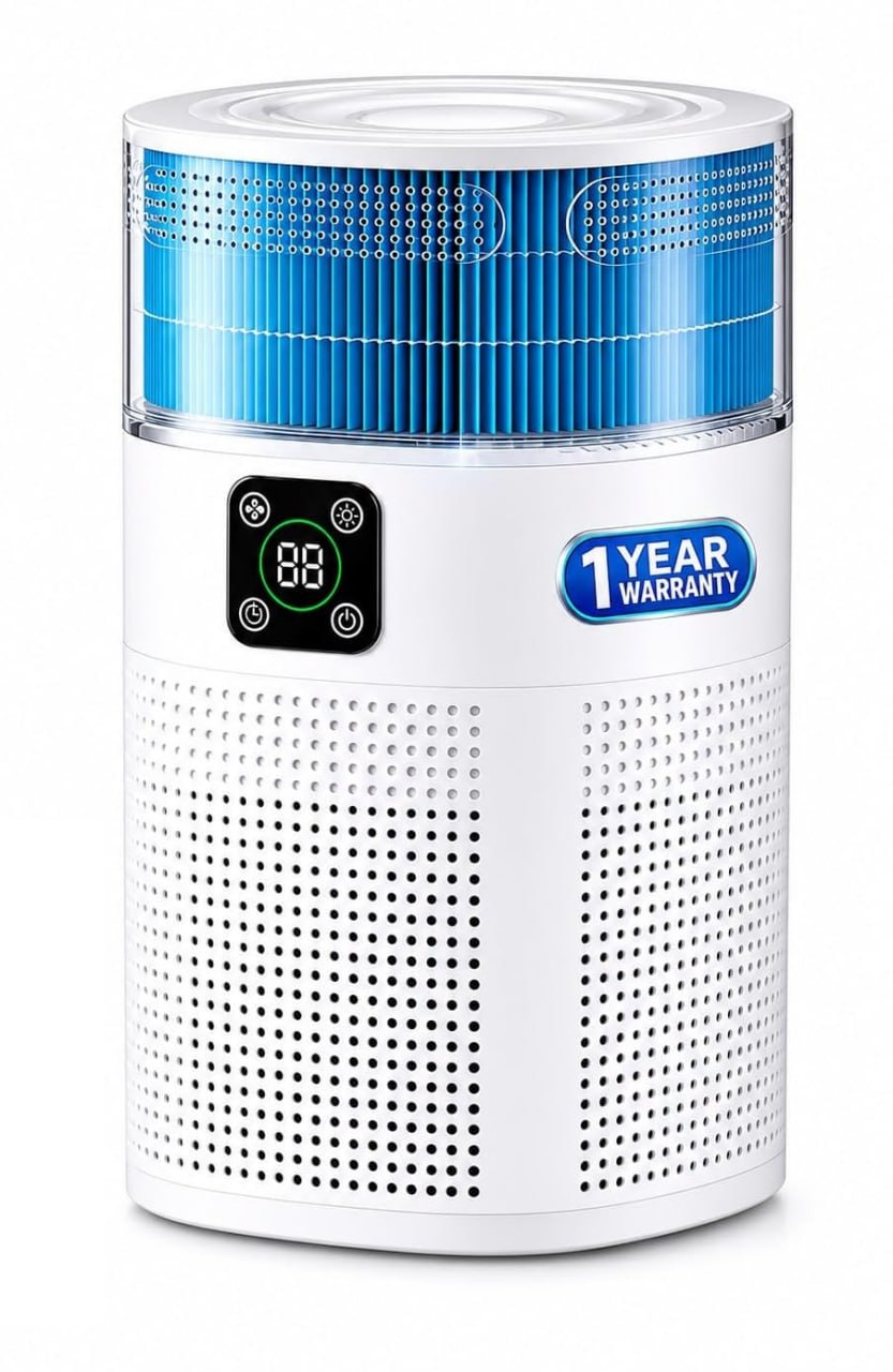 Amazon | Docoss 2 in 1 Air Purifier & Humidifier for Home & Office with Digital Display @4995