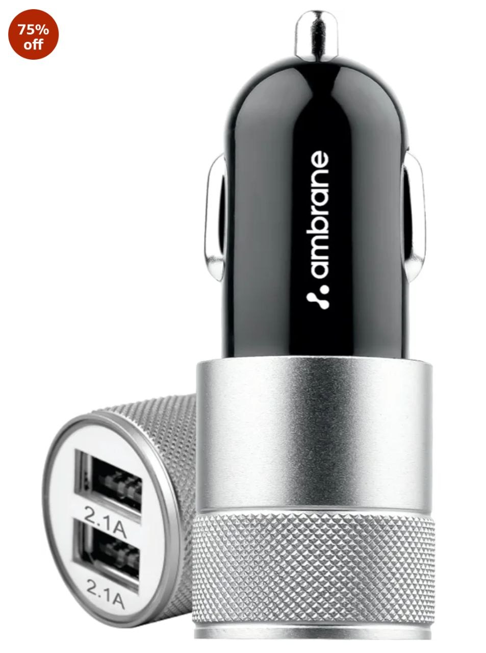 Amazon | Ambrane 12W Fast Car Charger @199