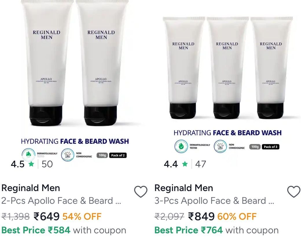 MYNTRA REGINALD MEN β CRAZY BOGO DEAL π
