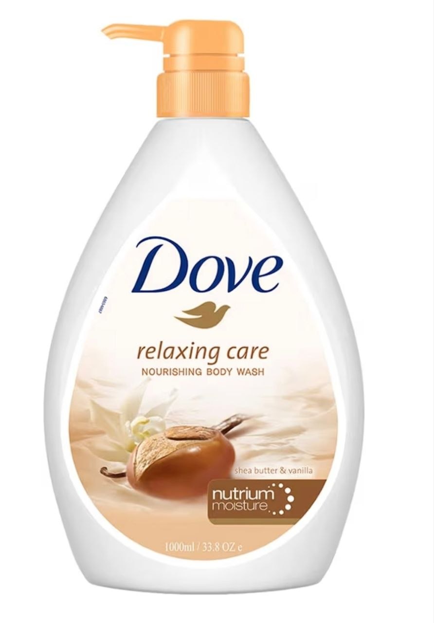 Dove Body Wash, 1 L @300.