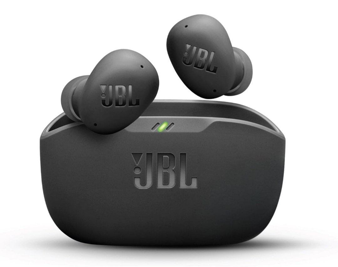 JBL Wave Buds 2 Ear Buds Wireless BluetoothV5.3, Active Noise Cancellation Earbuds,Multi Connect, App for Customized Extra Bass Eq, Relax Mode,Speed C