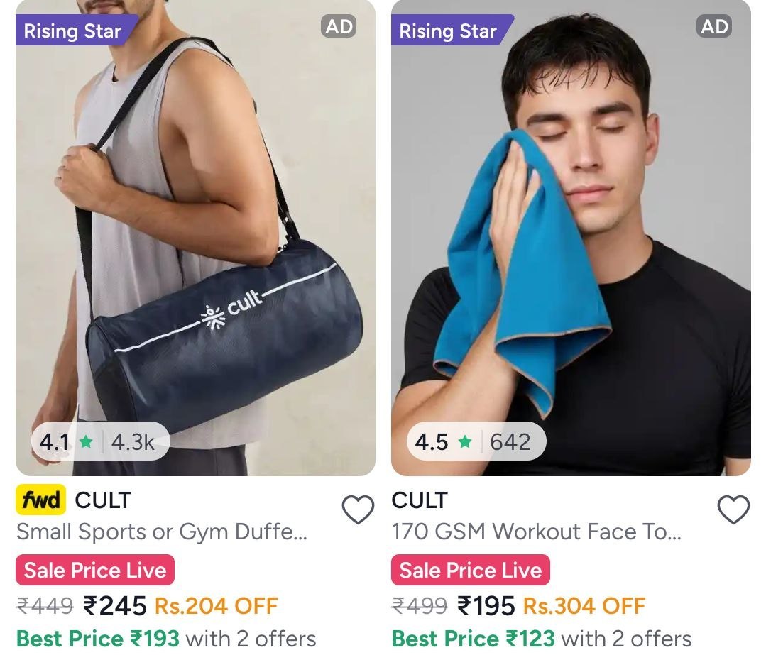 Myntra | Cult starting 199