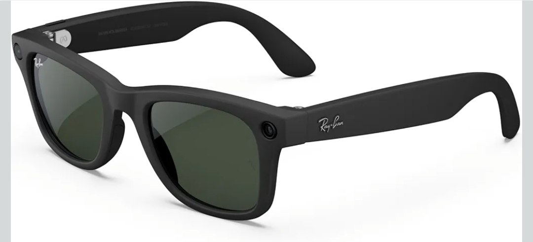 Meta Ray-Ban (Gen 1), Wayfarer, Large Matte Black @19,573 Effective