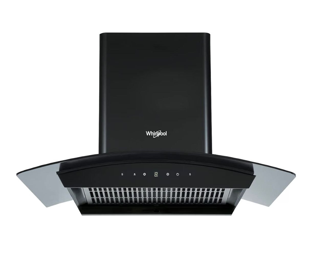 Whirlpool 90 cm 1250 m3/hr Filterless Auto Clean Chimney - CGFL PRO 902 HAC, Touch + Motion Sensor Control (Black), Standard