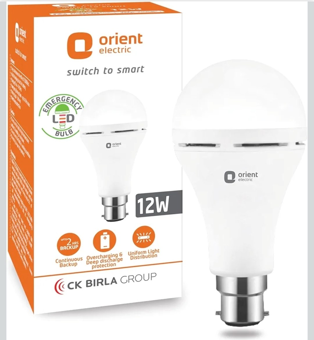 Orient Electric 12W Emergency LED bulb @219