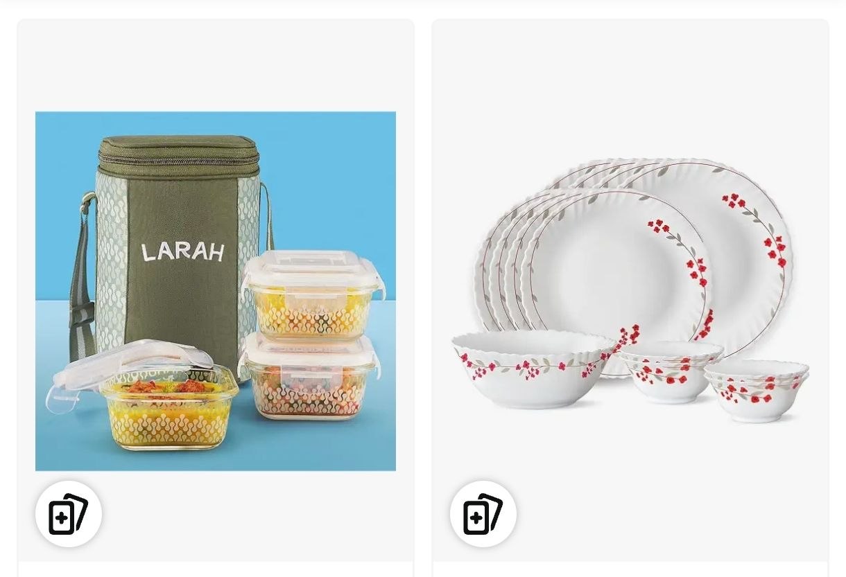 Upto 65-71% Off On Larah by Borosil Dinner Set.