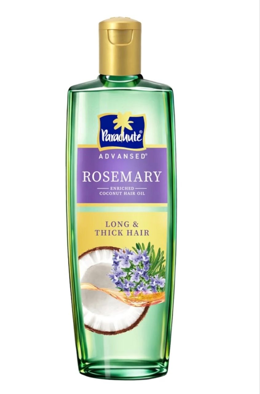 Parachute Advansed Rosemary-enriched Coconut Hair Oil| Rosemary Hair Oil| Superfoods Magic| Long & Thick Hair|300 Ml