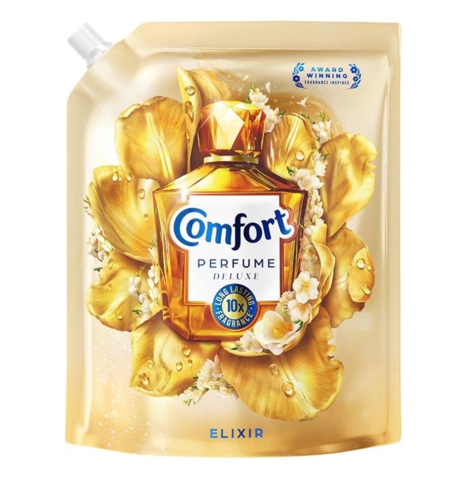 Comfort Perfume Deluxe Elixir 1.8L Pouch - Luxury fragrance For your clothes,Liquid,Floral