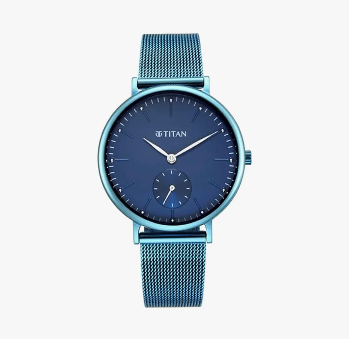 Titan Slimline Blue Dial Analog Watch @3,779