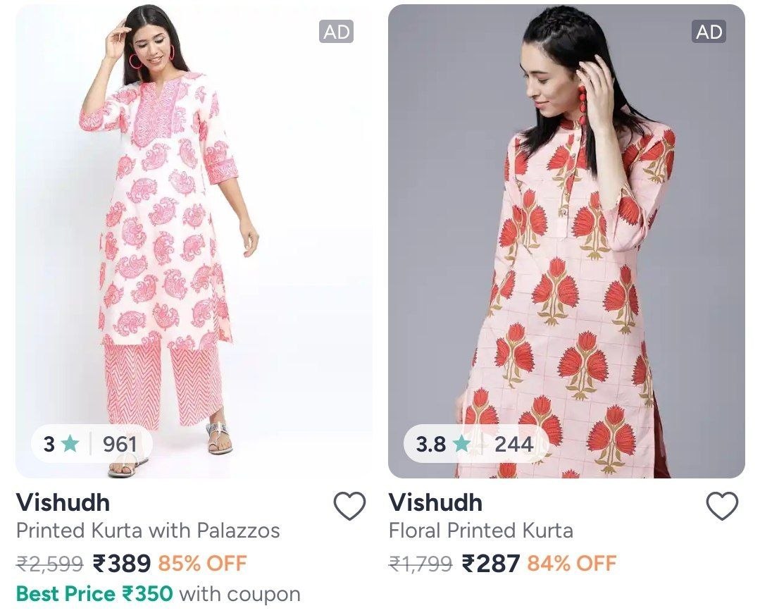 Myntra | Vishudh Ethnic Wear Under 399