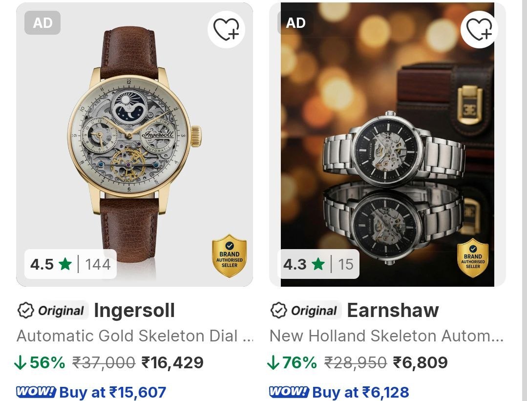 Flipkart | Branded Watches & Eyewear Mega Sale 🔥