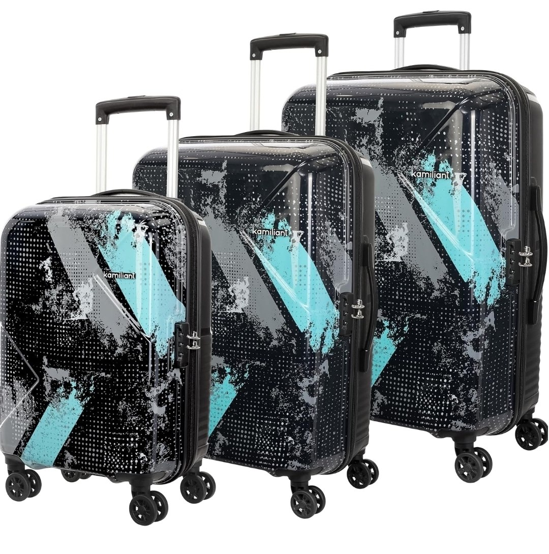 Kamiliant by American Tourister Printed Trolley Bag Set of 3 @4249