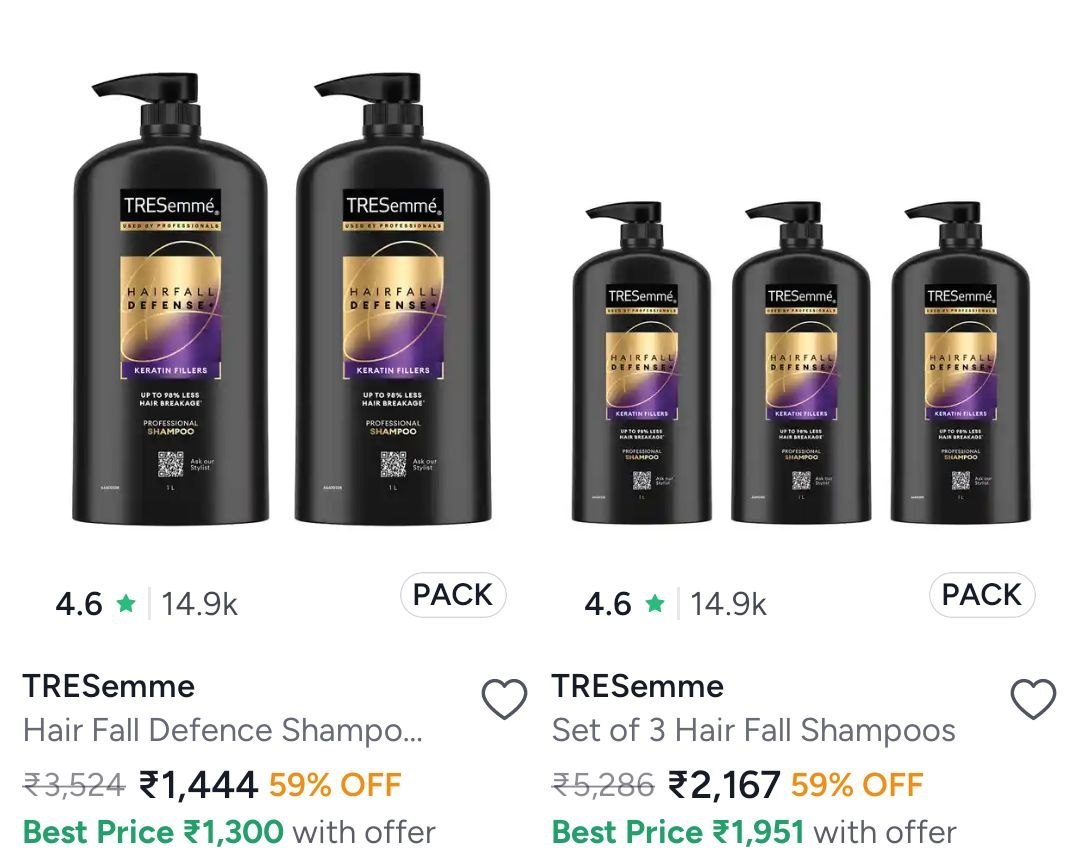 Myntra : Upto 60% Off On Hair Care.