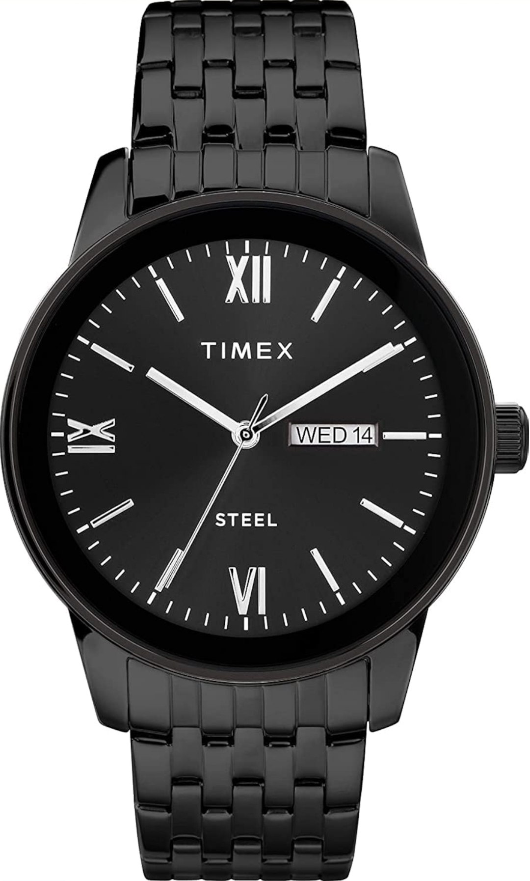 TIMEX Black Dial Analog Men Watch @6117 (Effective)