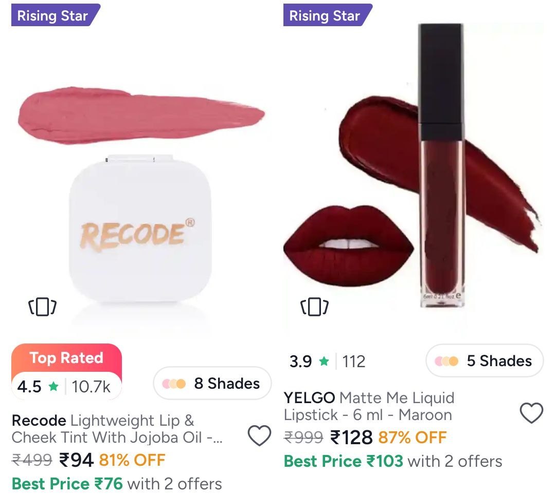 Myntra | UPTO 87% Off on Personal Care Products starting @ just ₹ 94
