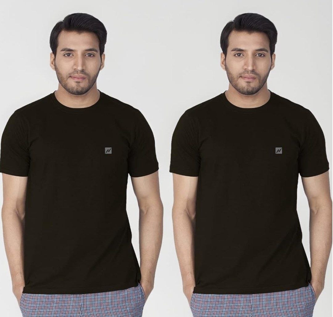 Lux Nitro Pack of 2 Men's Round Neck Tshirt