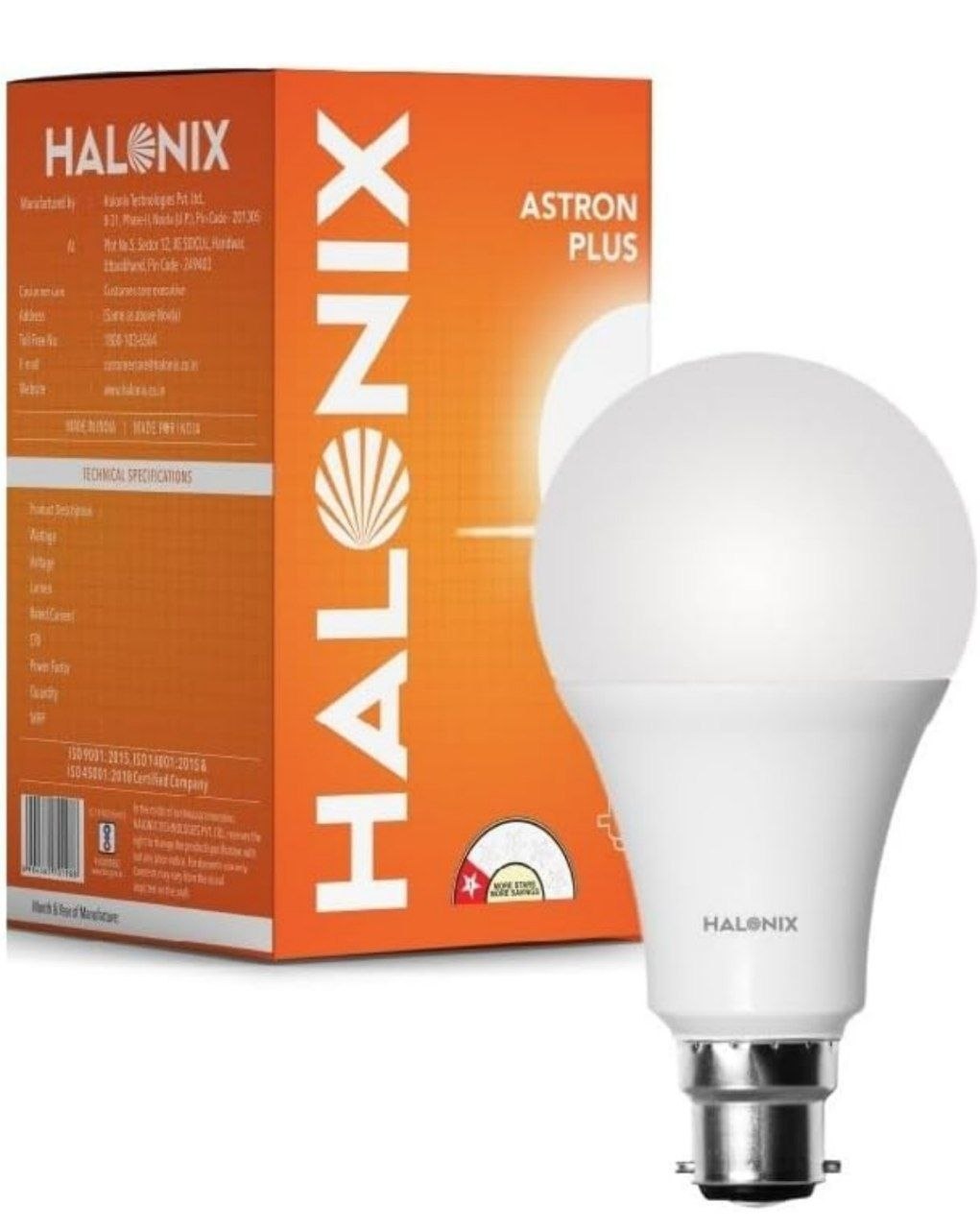 Halonix 14W LED Light Bulb (Pack of 1) @106