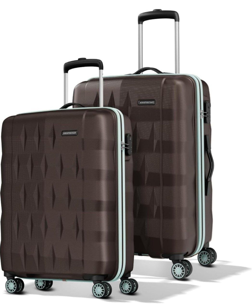 Aristocrat Comet Set of 2 Hard Case Trolley Bags @2349