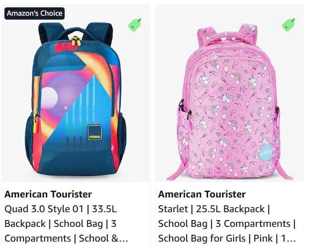 Amazon | American Tourister 33.5L Backpack @699.
