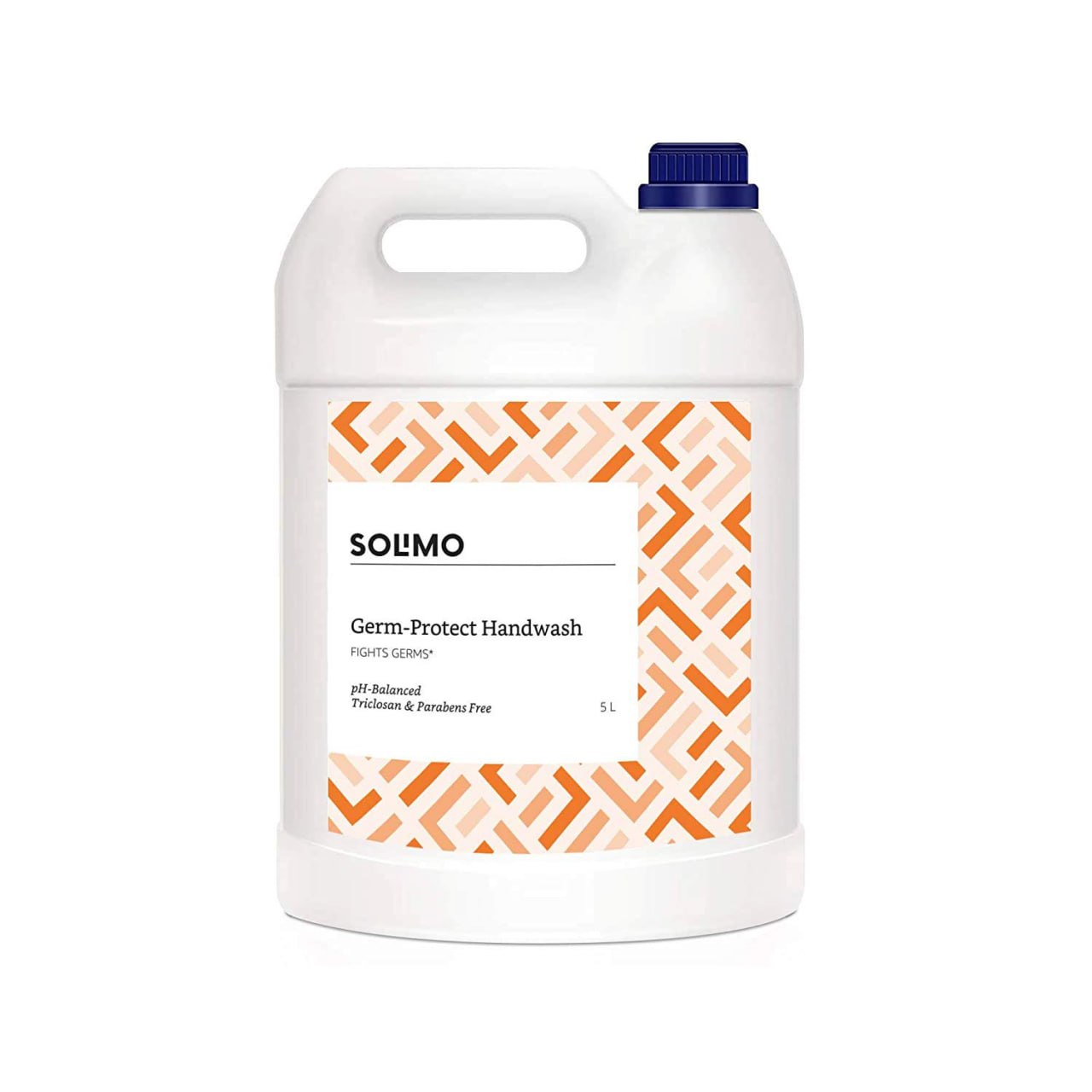 Amazon | Amazon Brand - Solimo Handwash Liquid Refill Can | 5 Litre @359