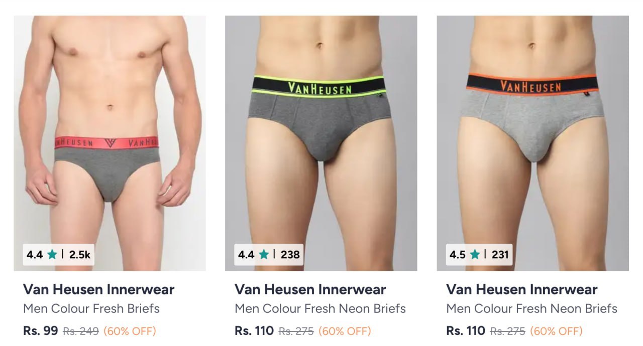 Loot Van Heusen Innerwear Briefs