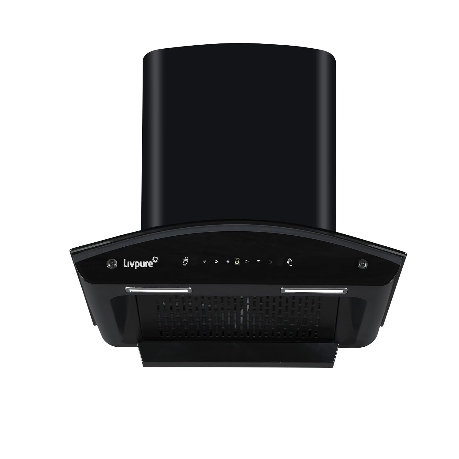 Livpure Avian 60 cm | Curved Glass | 1450 m³/hr Suction | Filterless | Touch & Gesture Control | Low Noise | 10 Years Motor + 2 Years Comprehensive Warranty | Black : Amazon.in: Ho