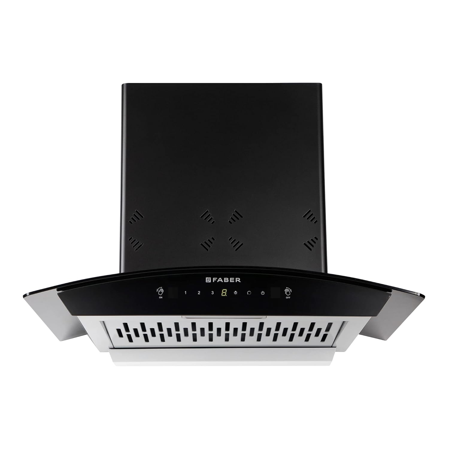 Faber60cm 6 way Silent Suction,1250m3/hr, Autoclean Chimney, 12Yr Warranty on Motor(2Yr Comprehensive) Autocle